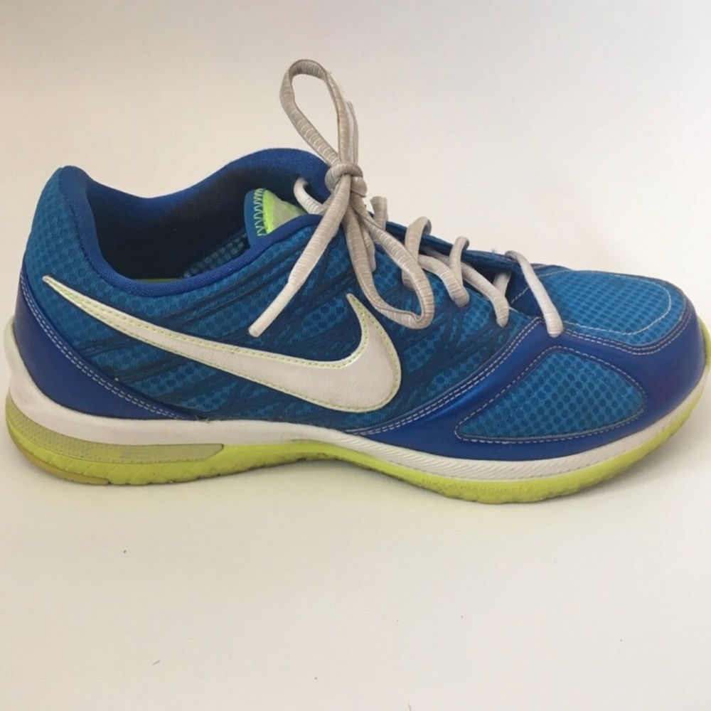Nike Zoom Blue & White Running Shoes Size 7.5
